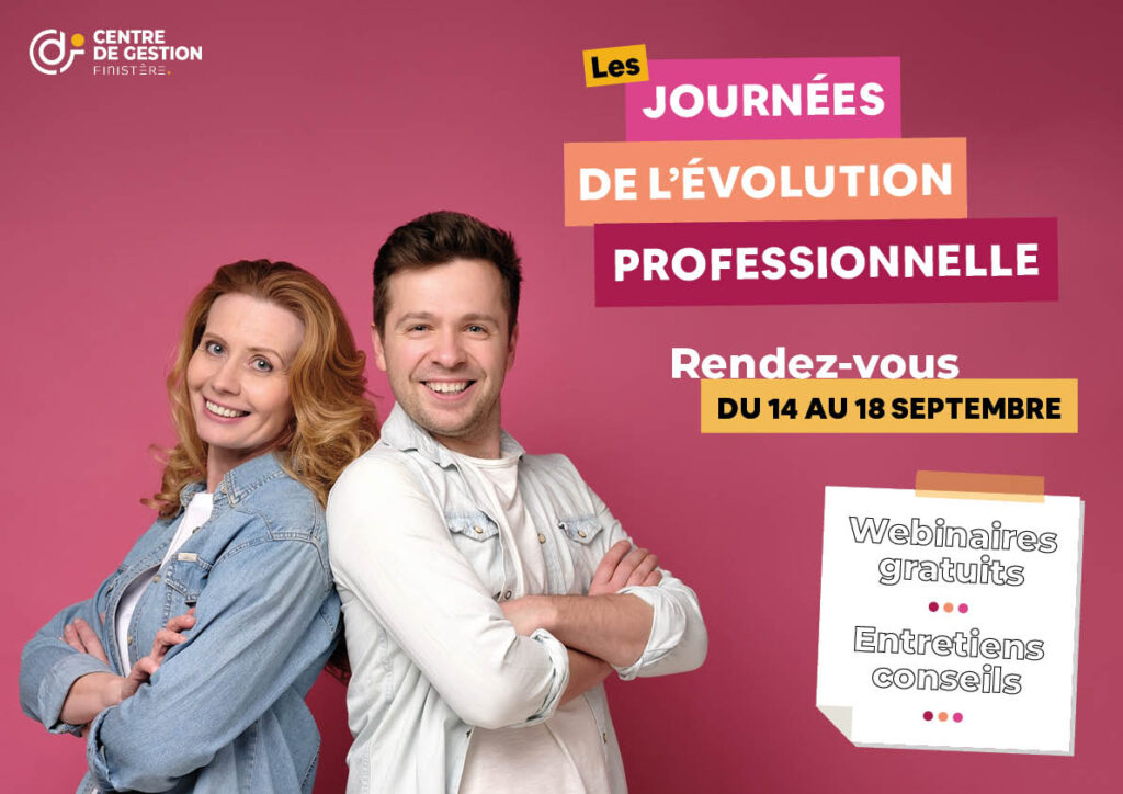 Participez aux journées de l’évolution professionnelle du 14 au 18 septembre !
