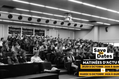 Save the date : matinées d'actu RH jeudi 8 octobre 2026 à Quimper & mardi 13 octobre 2026 à Guipavas