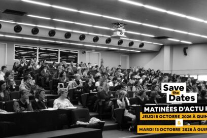 Save the date : matinées d'actu RH jeudi 8 octobre 2026 à Quimper & mardi 13 octobre 2026 à Guipavas - Agrandir l'image, fenêtre modale