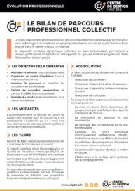 Fiche prestation "Bilan de parcours professionnel collectif" - Agrandir l'image, fenêtre modale