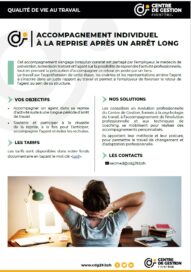 Fiche prestation "Accompagnement individuel à la reprise après un arrêt long" - Agrandir l'image, fenêtre modale