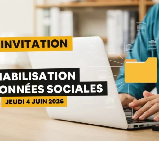 Invitation : Fiabilisation des données sociales, jeudi 4 juin 2026